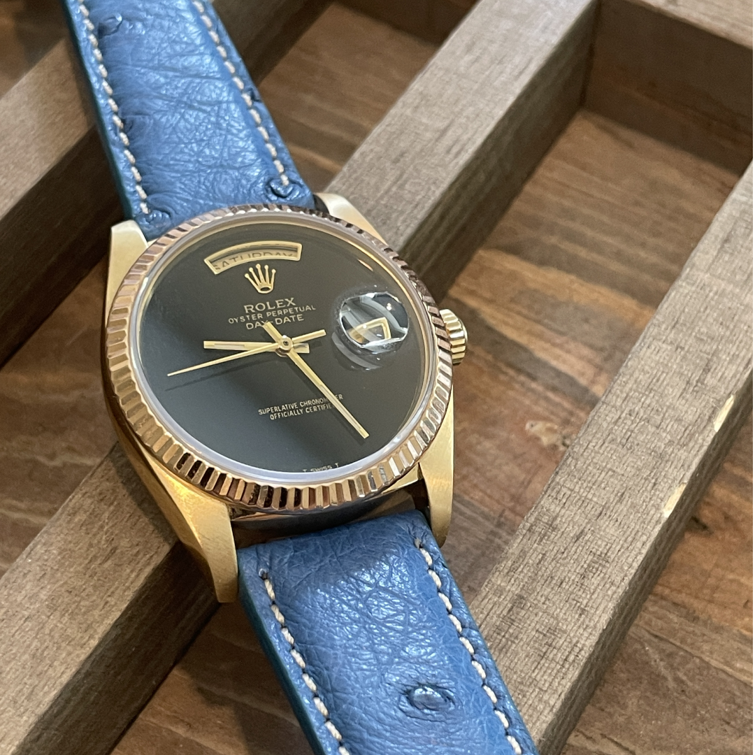 Ostrich Leather Watch Bands