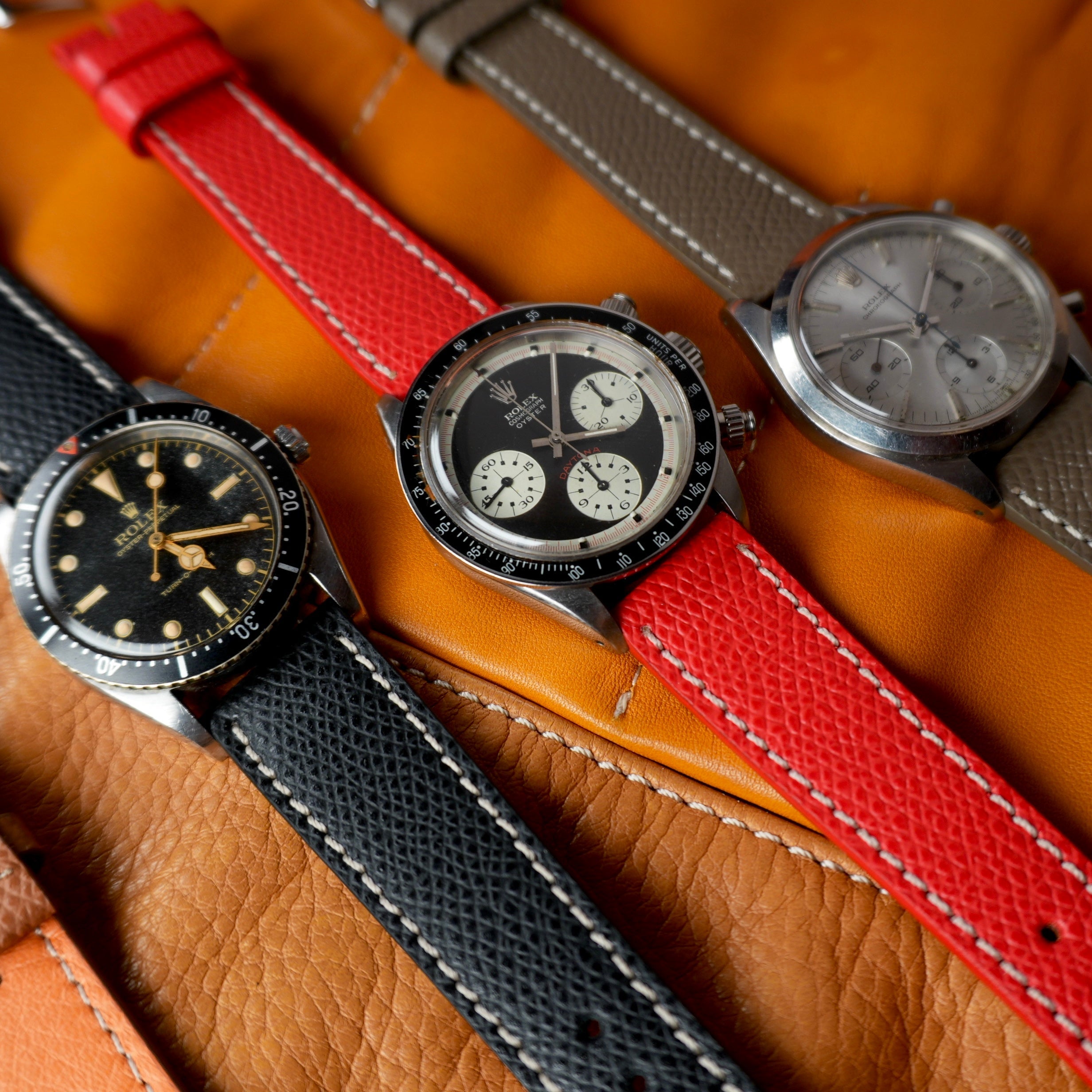 Premium Leather Watch Straps