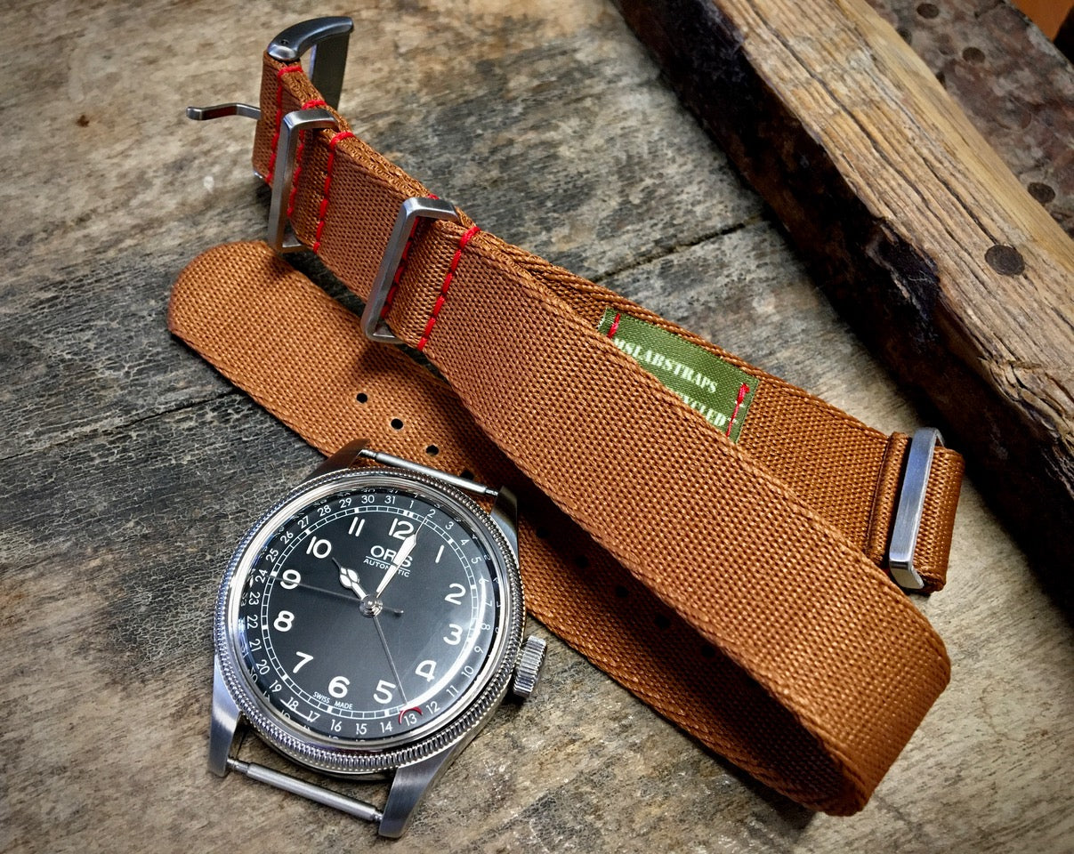 Eco-Friendly Nylon Military Watch Strap Single Pass