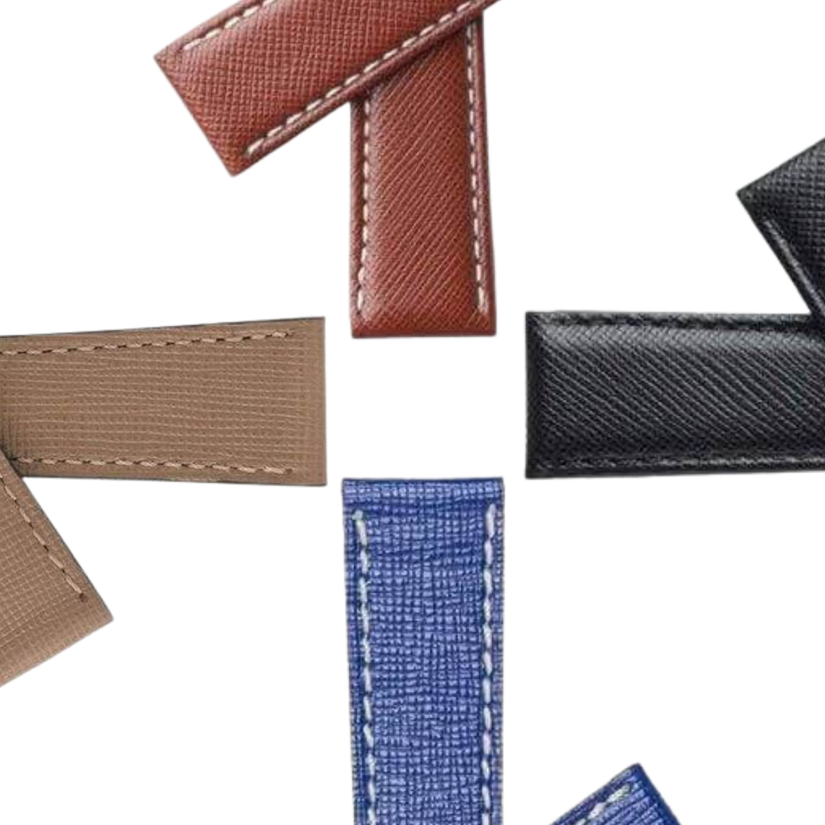 Saffiano Leather Watch Straps