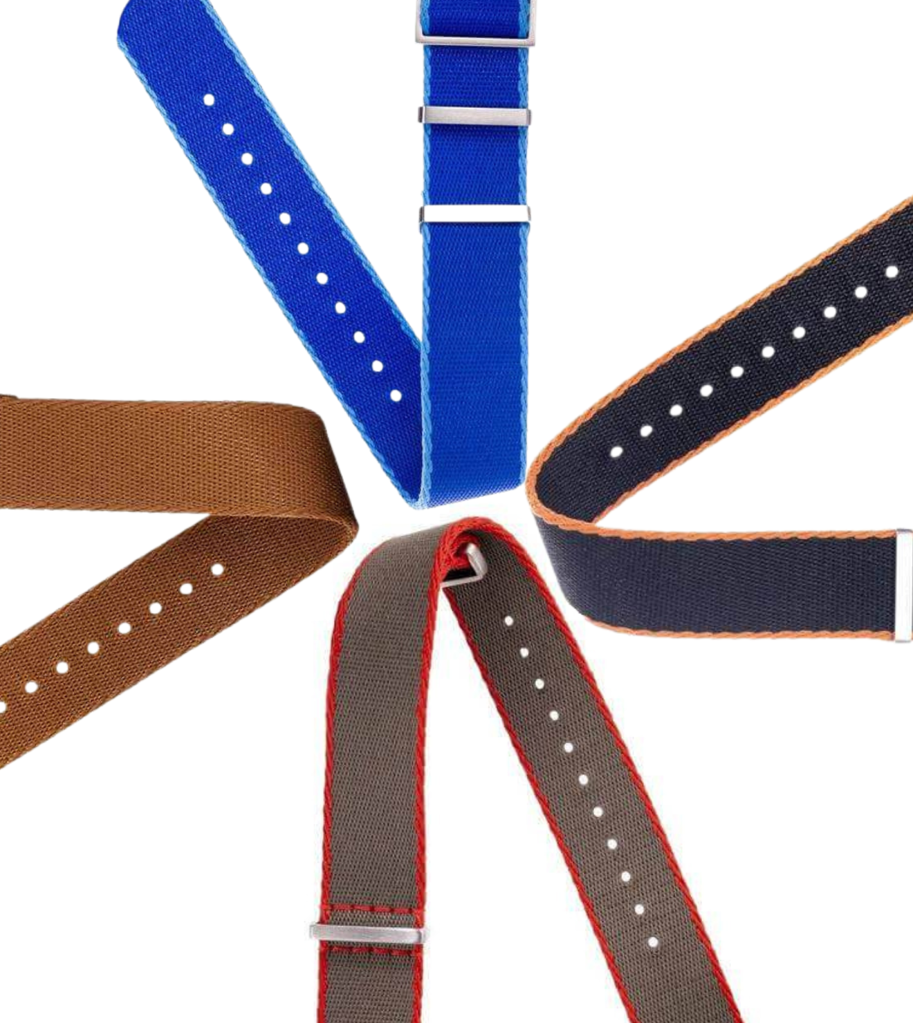 Eco-Friendly Nylon Military Watch Strap Single Pass