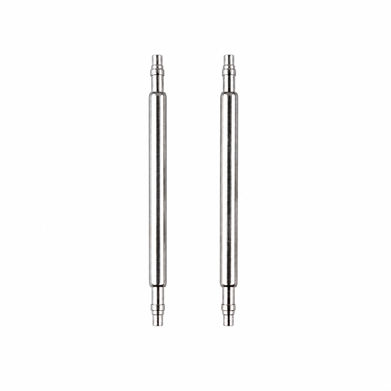 Universal Swiss Double Stair Spring Bars 1.5mm Thick 316L Stainless Steel Watch Pins 17mm to 22mm