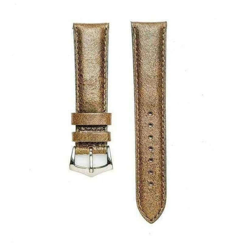 Brown Leather Watch Strap - Leather strap- Milano Straps