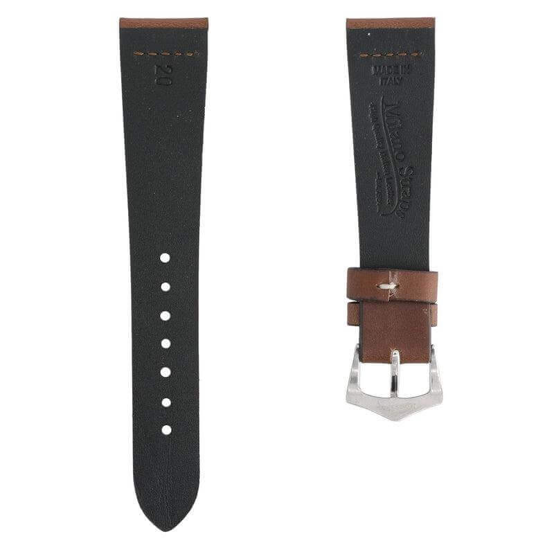 Best Brown Vintage Leather Watch Strap - Leather strap- Milano Straps