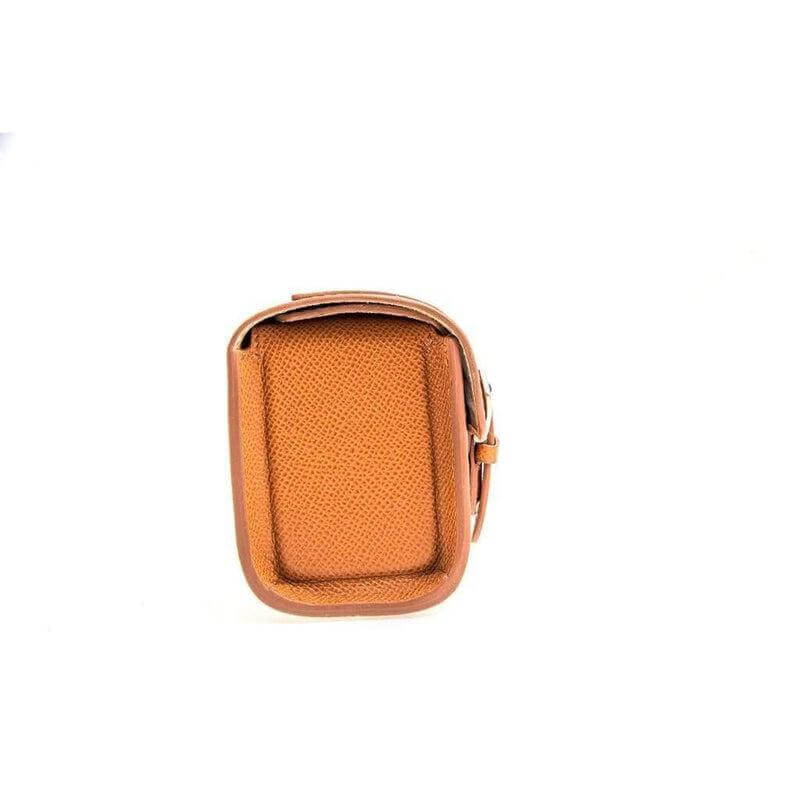 Casati Milano Travel Case Rectangular Epsom Leather Brown color - Travel Case- Milano Straps