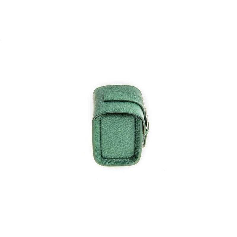 Casati Milano Travel Case Rectangular Epsom Leather Green color - Travel Case- Milano Straps
