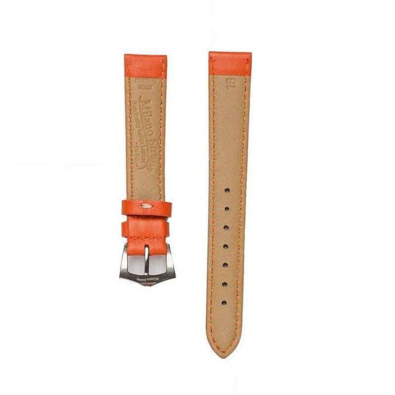 Coral Nappa Leather Watch Strap - Leather strap- Milano Straps