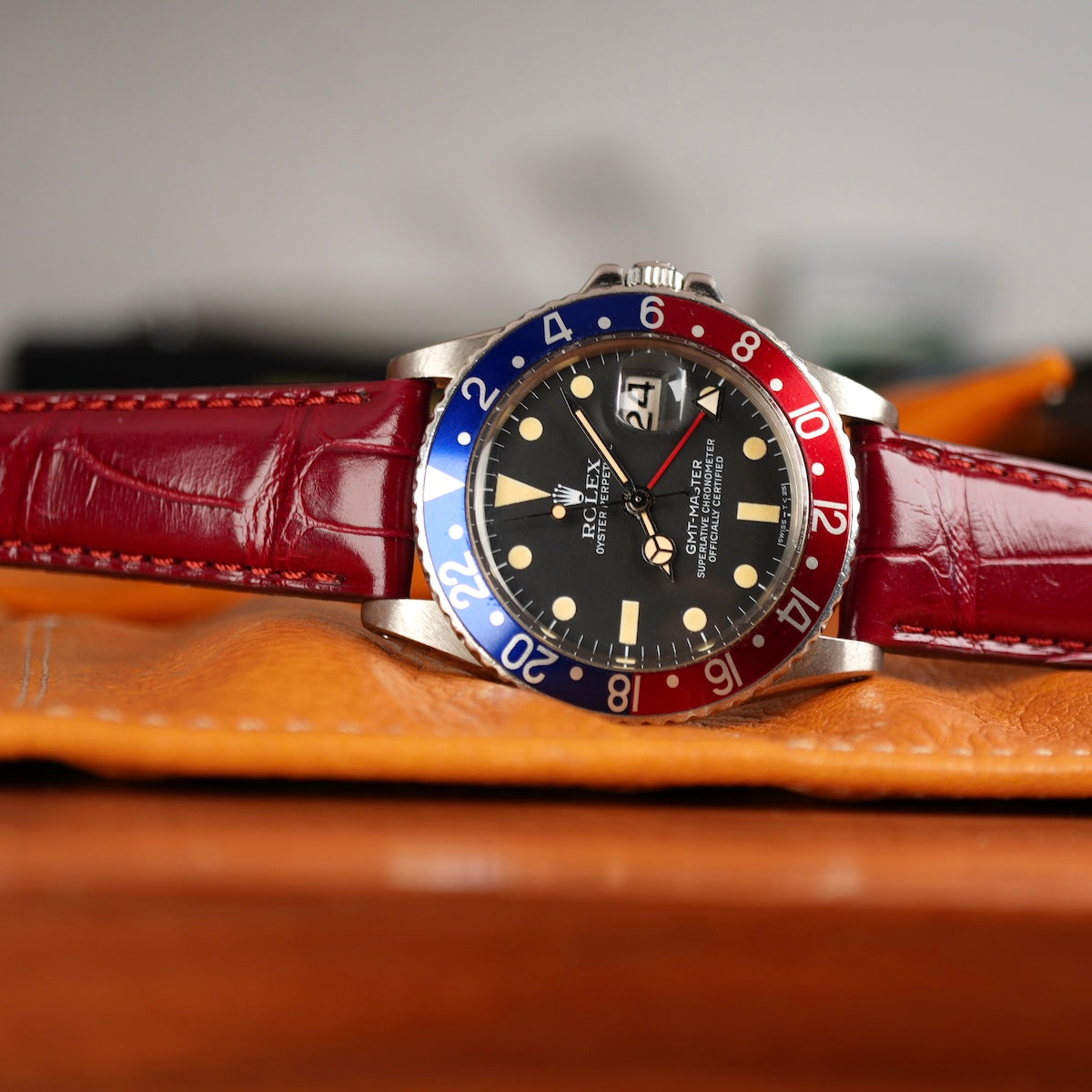 best alligator strap for vintage rolex from milano straps