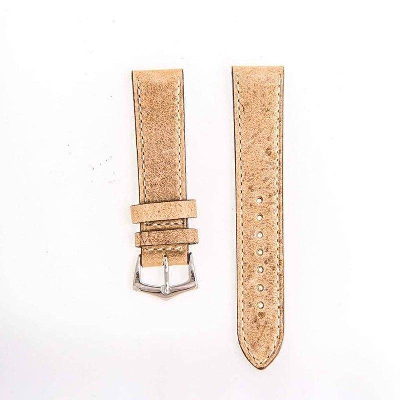 Gaucho Leather Vintage Watch Strap - Leather strap- Milano Straps