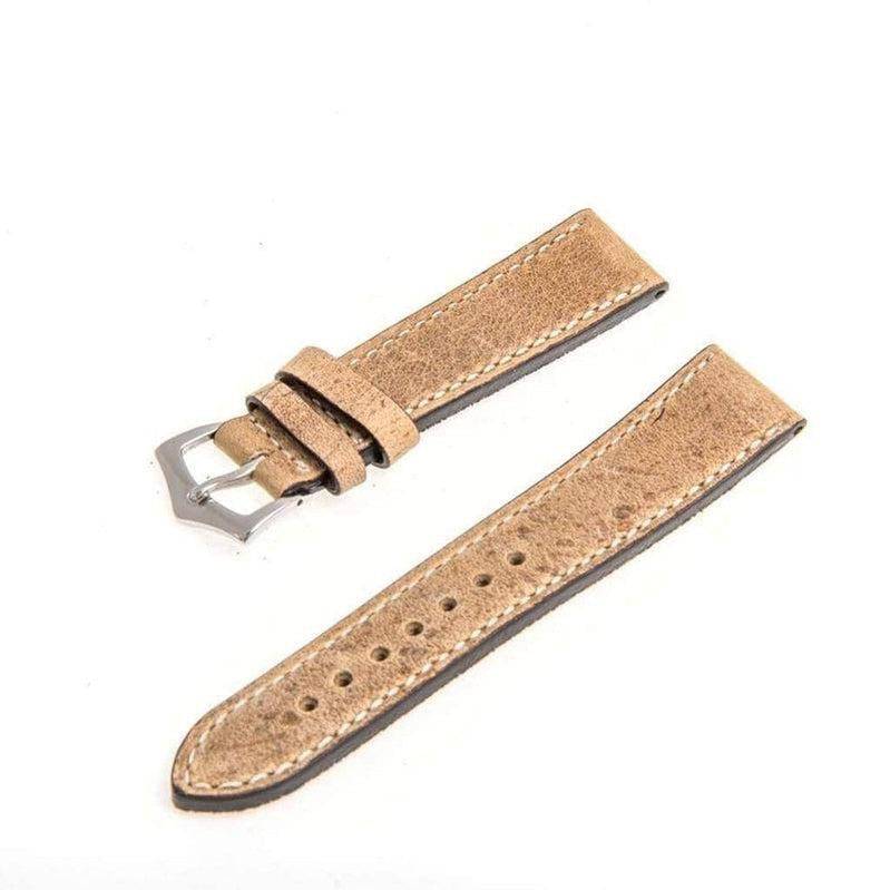 Gaucho Leather Vintage Watch Strap - Leather strap- Milano Straps