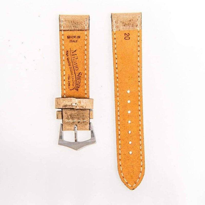 Gaucho Leather Vintage Watch Strap - Leather strap- Milano Straps