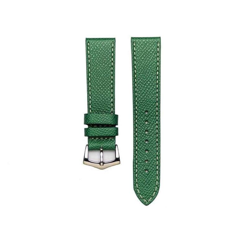 Green Epsom Leather Watch Strap - Leather strap- Milano Straps