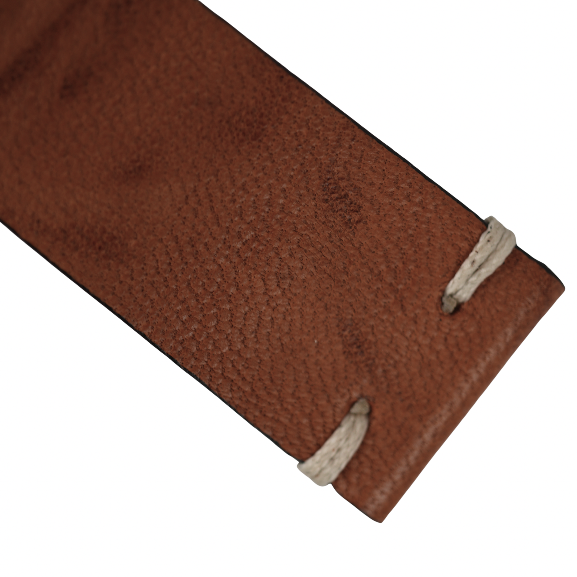 Uhrenarmband aus grauem Vintage-Leder