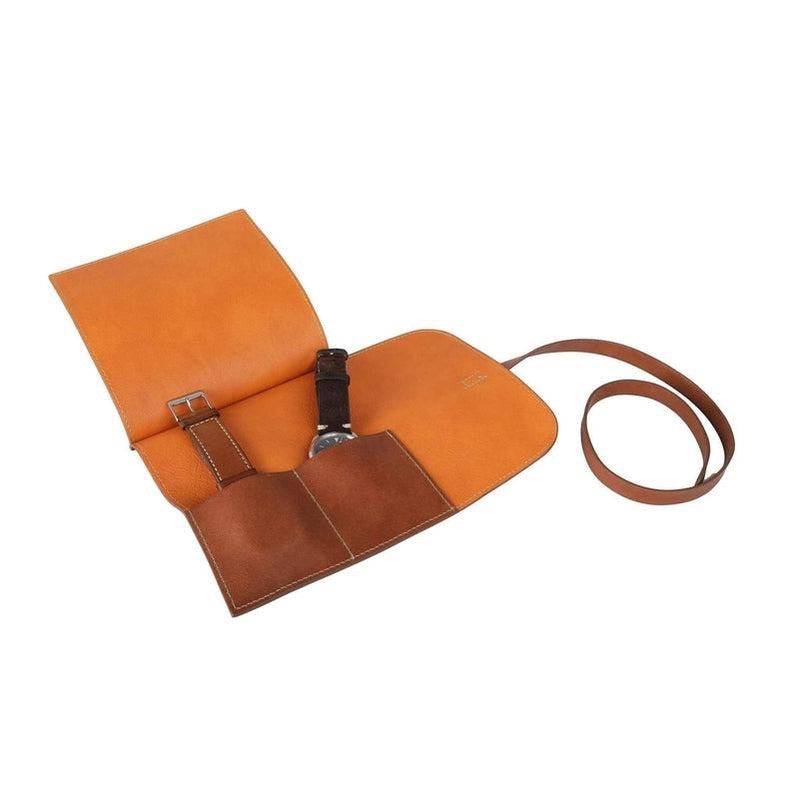 Leather Watch Roll 6 Watches - Watch Rolls- Milano Straps