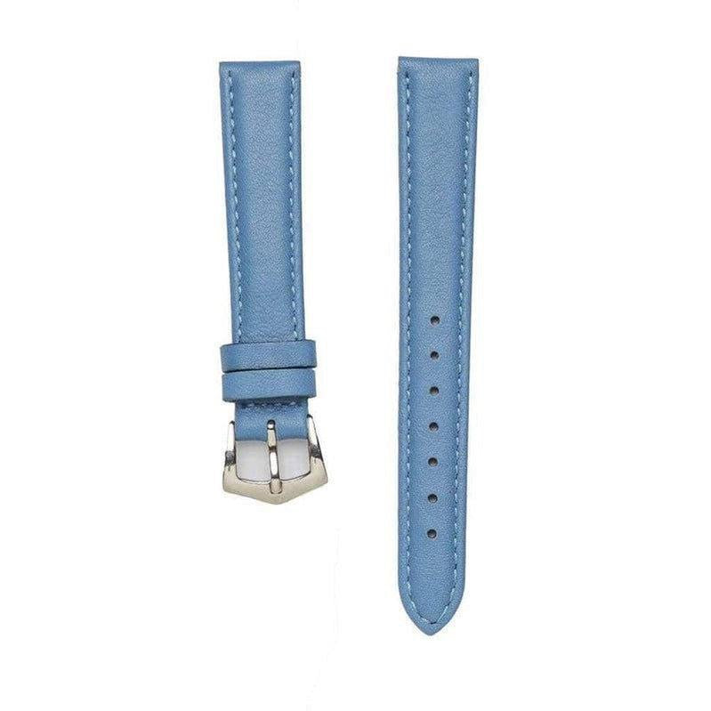 Light Blue Nappa Leather Strap - Leather strap- Milano Straps