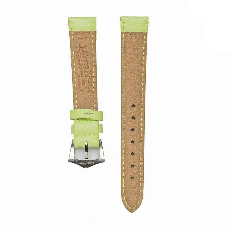 Lime Nappa Watch Strap - Leather strap- Milano Straps