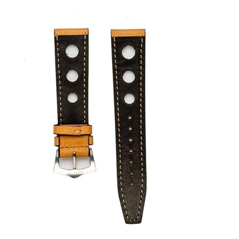Natural "Rally" Leather Watch Strap - Leather strap- Milano Straps