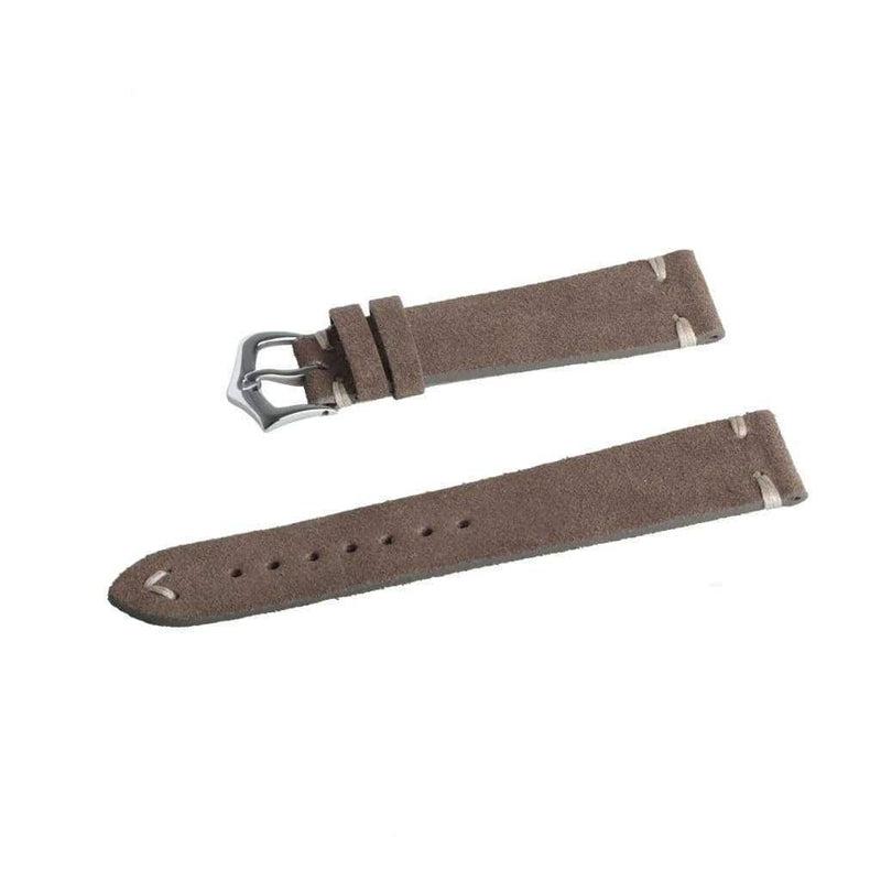 Taupe Vintage Leather Watch Strap - Leather strap- Milano Straps