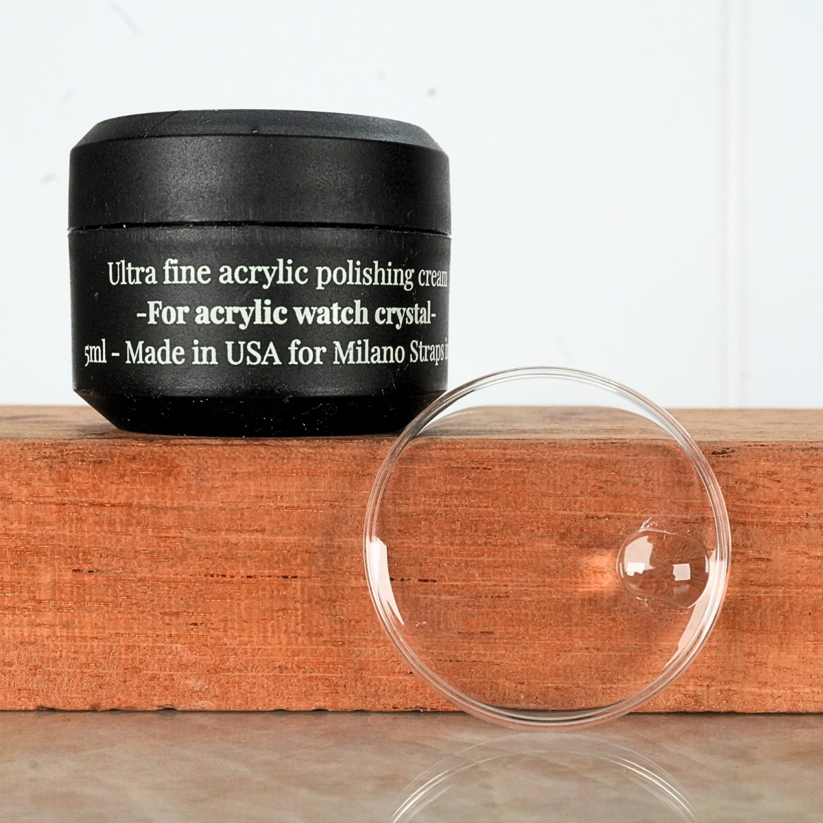 Acrylic Watch Crystal Polish Restoration Cream for Light Scratches Removal