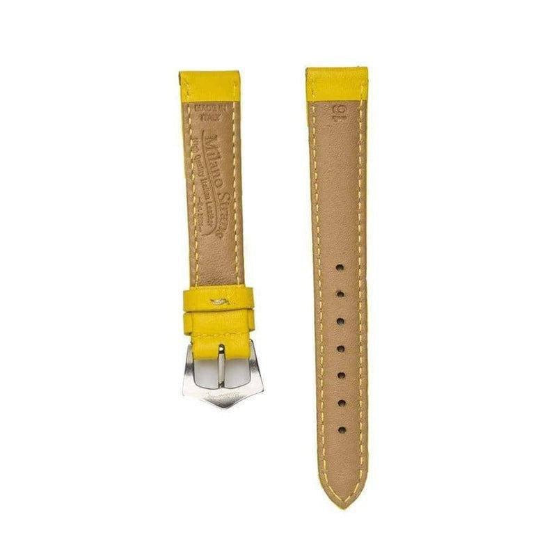 YellowNappa leather watch strap - Leather strap- Milano Straps