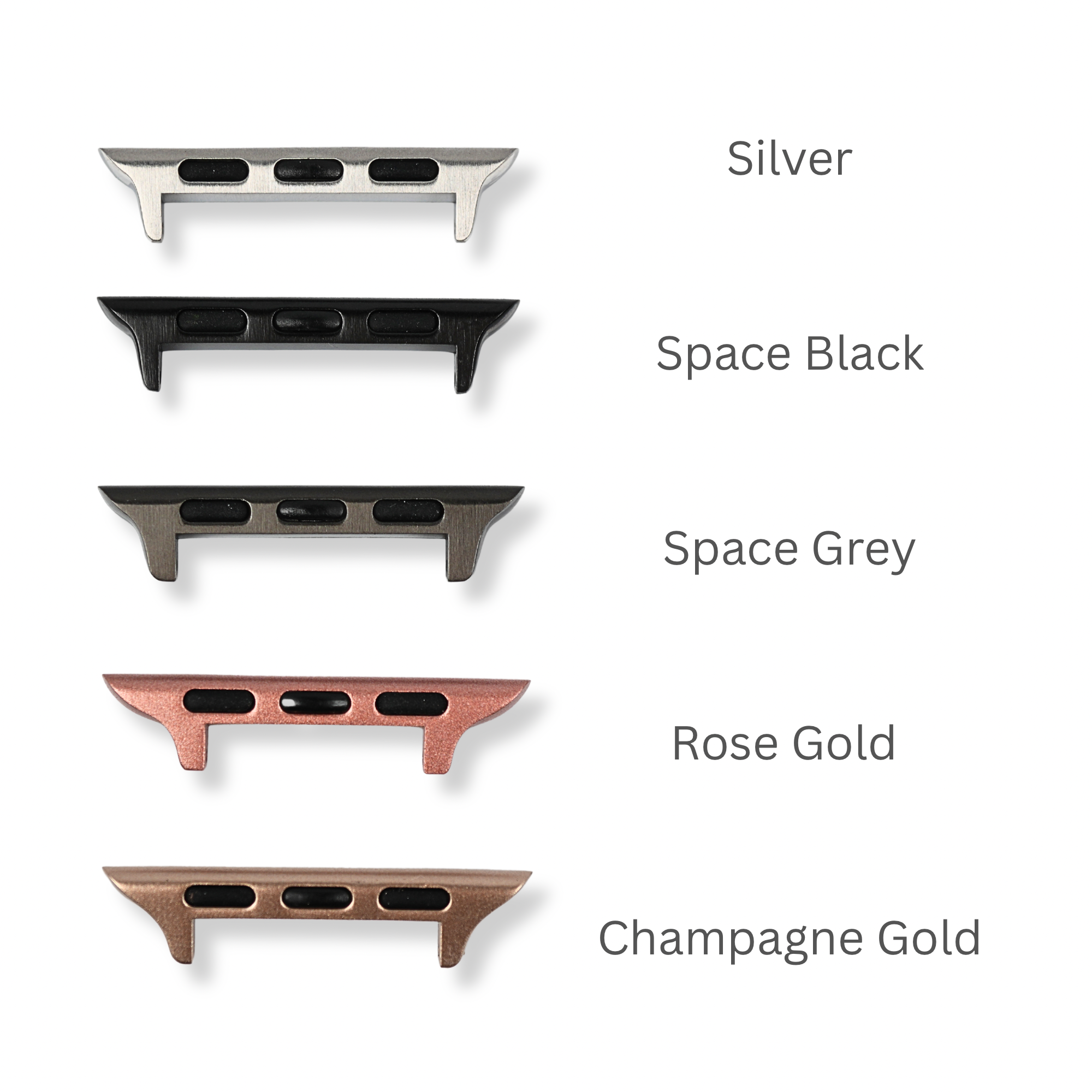 Apple watch straps adapters and connectors