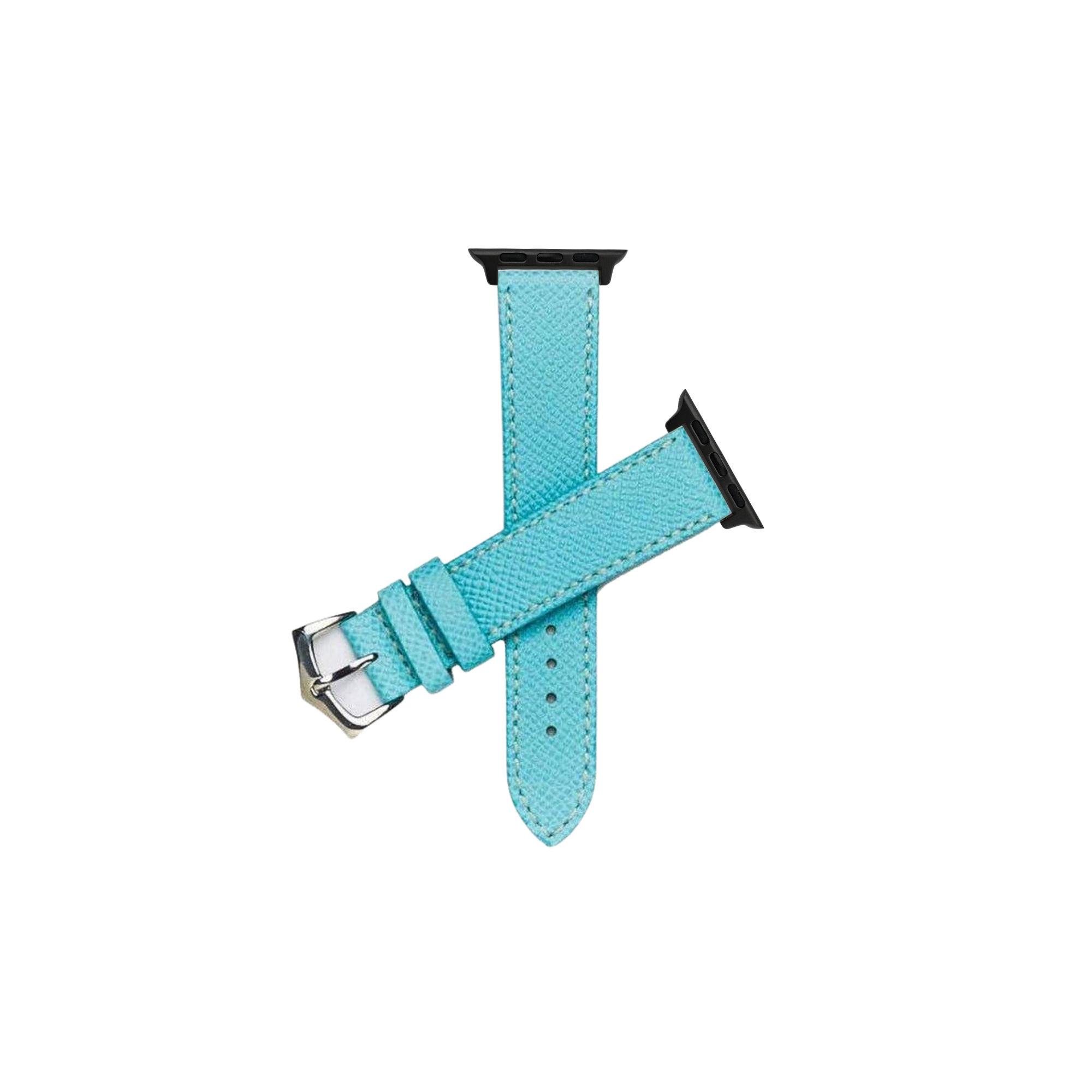 Apple Watch Leather Band Sky Blue Epsom