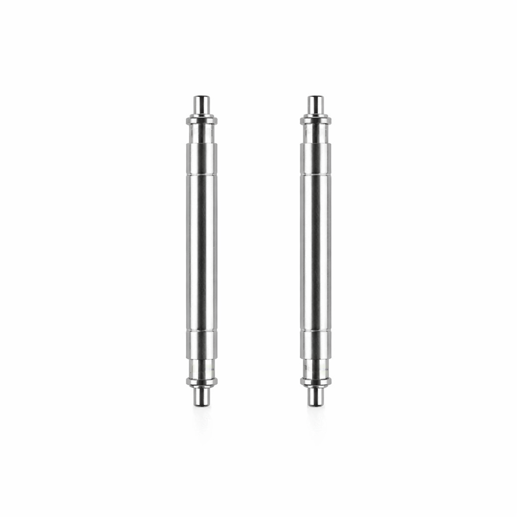 Rolex Datejust 31 Steel 17mm Spring Bars - No Holes Case - One Pair