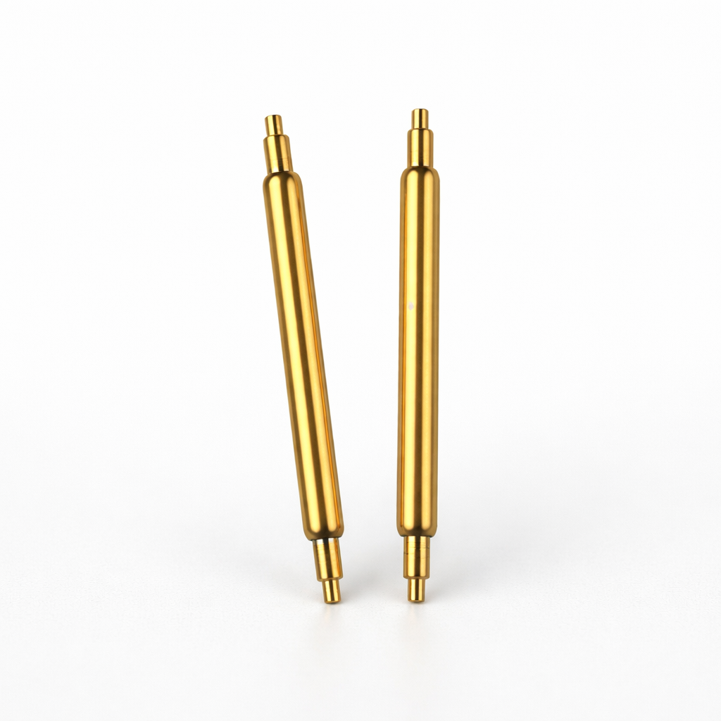 Rolex 19mm spring bars for secure attachment of watch bracelets and straps on compatible Rolex models