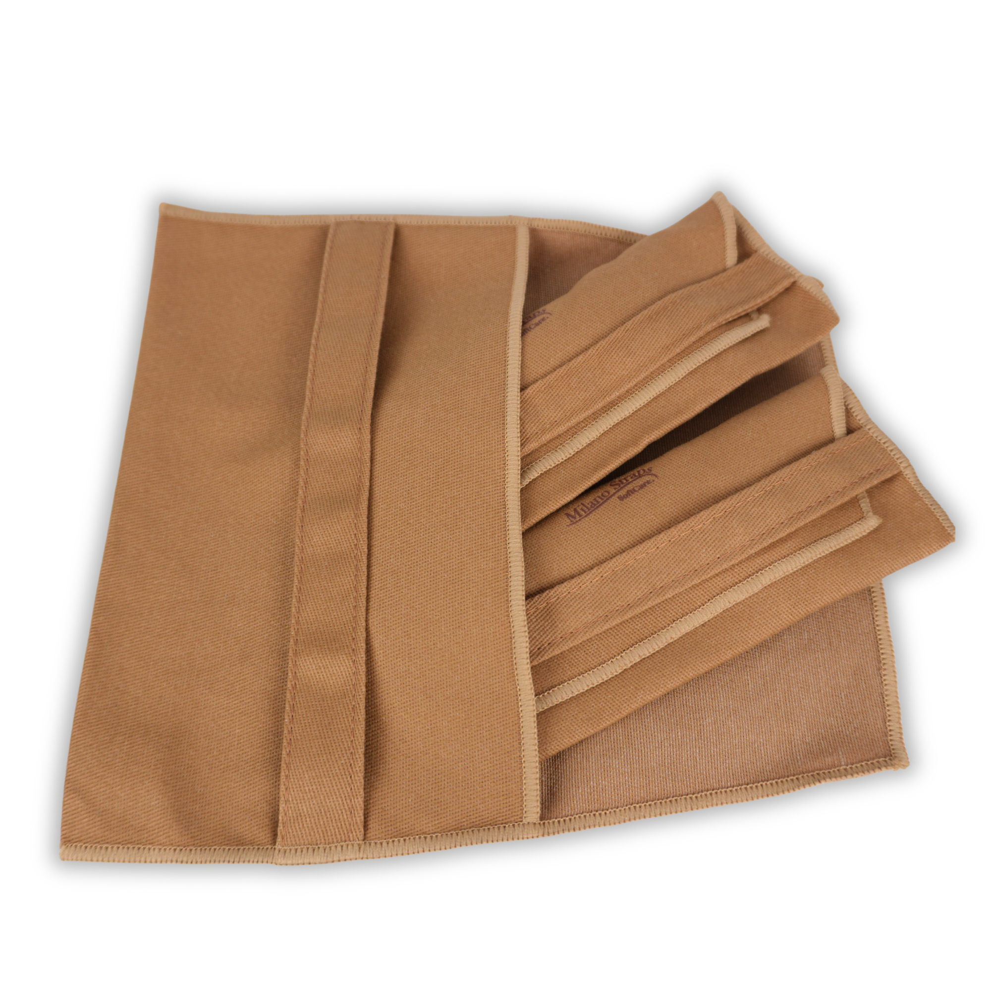 Watch Travel Pouch Ultra Slim Soft Cotton Watch Storage Case for 2 Watches