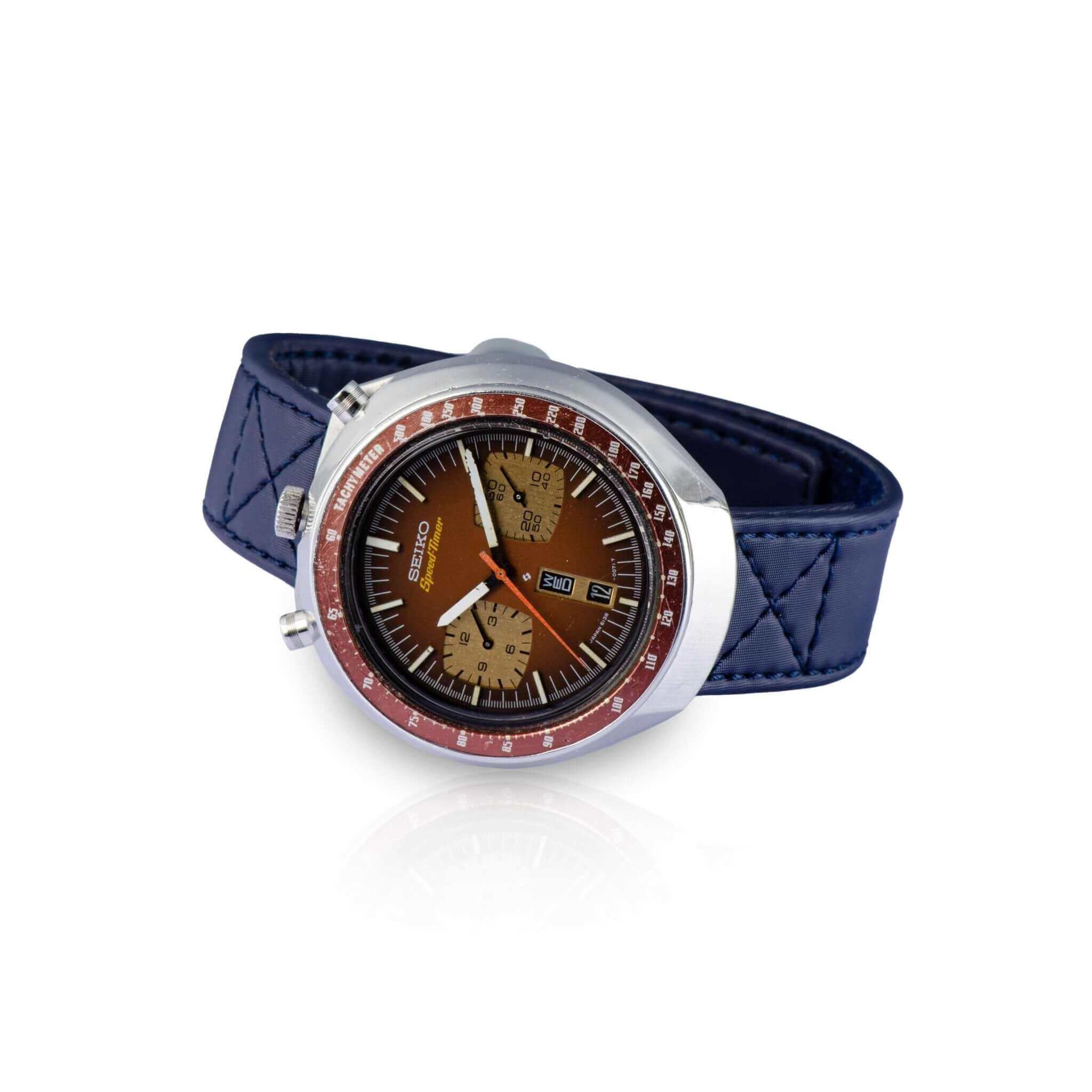 Blue Velcro® Watch Band - Velco® watch bands- Milano Straps