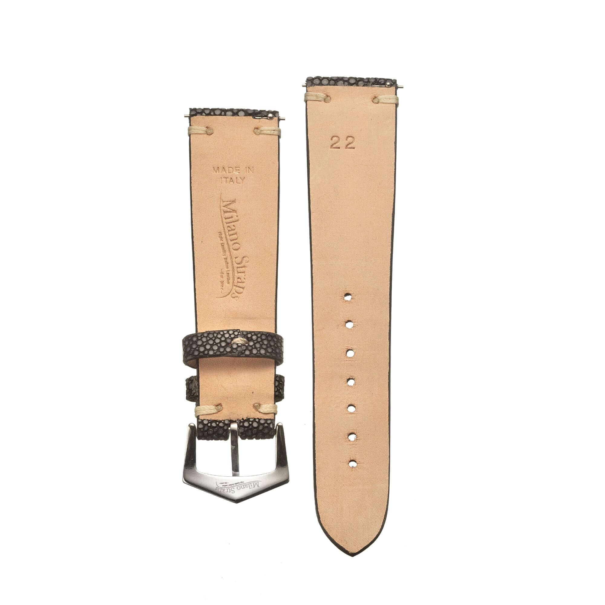 Sting Ray Watch Band Black - - Milano Straps