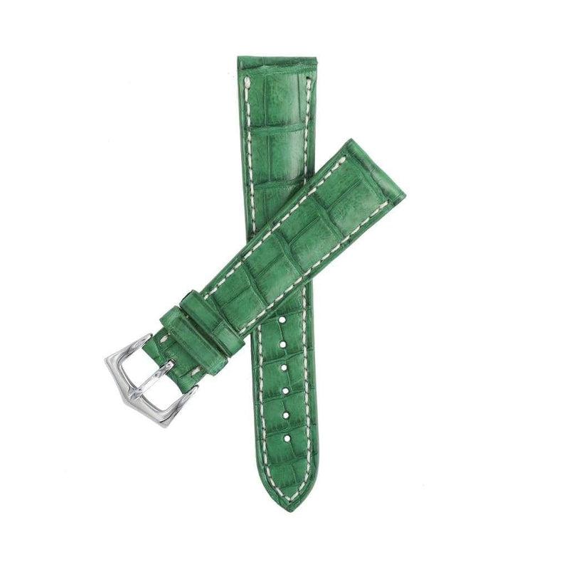 Green Leather Watch Straps