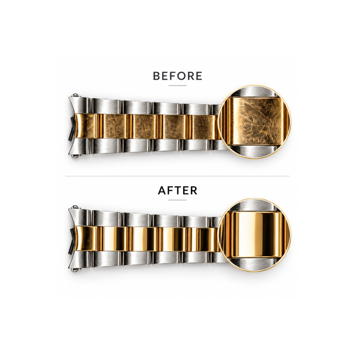 Watch Case and Bracelet Polishing and Scratches Removal Cloths