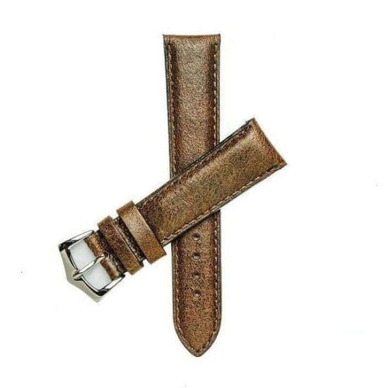 Brown Leather Watch Strap - Leather strap- Milano Straps