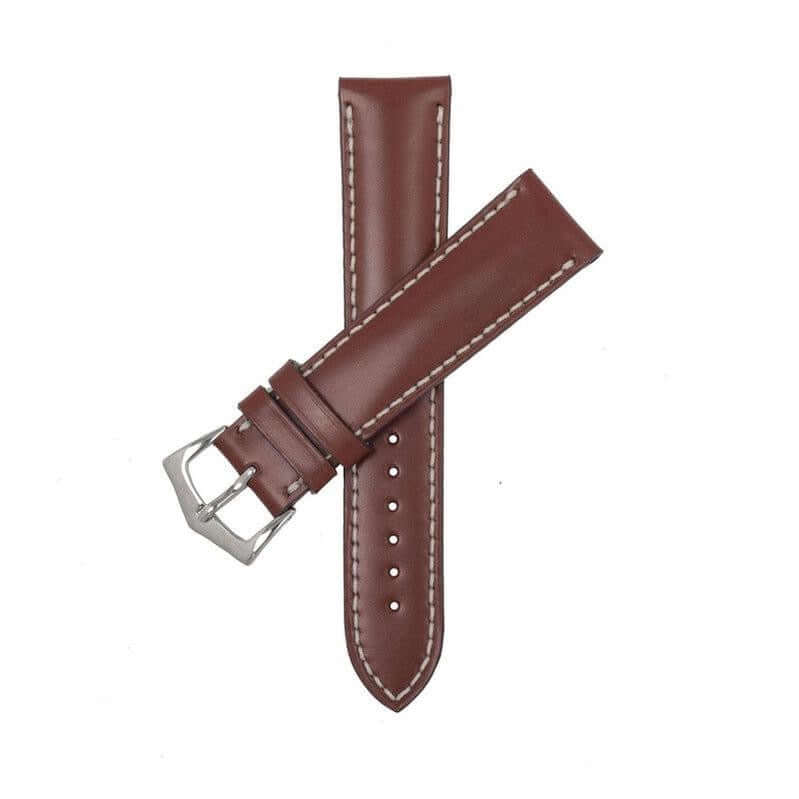 Brown Roano Watch Strap - Leather strap- Milano Straps