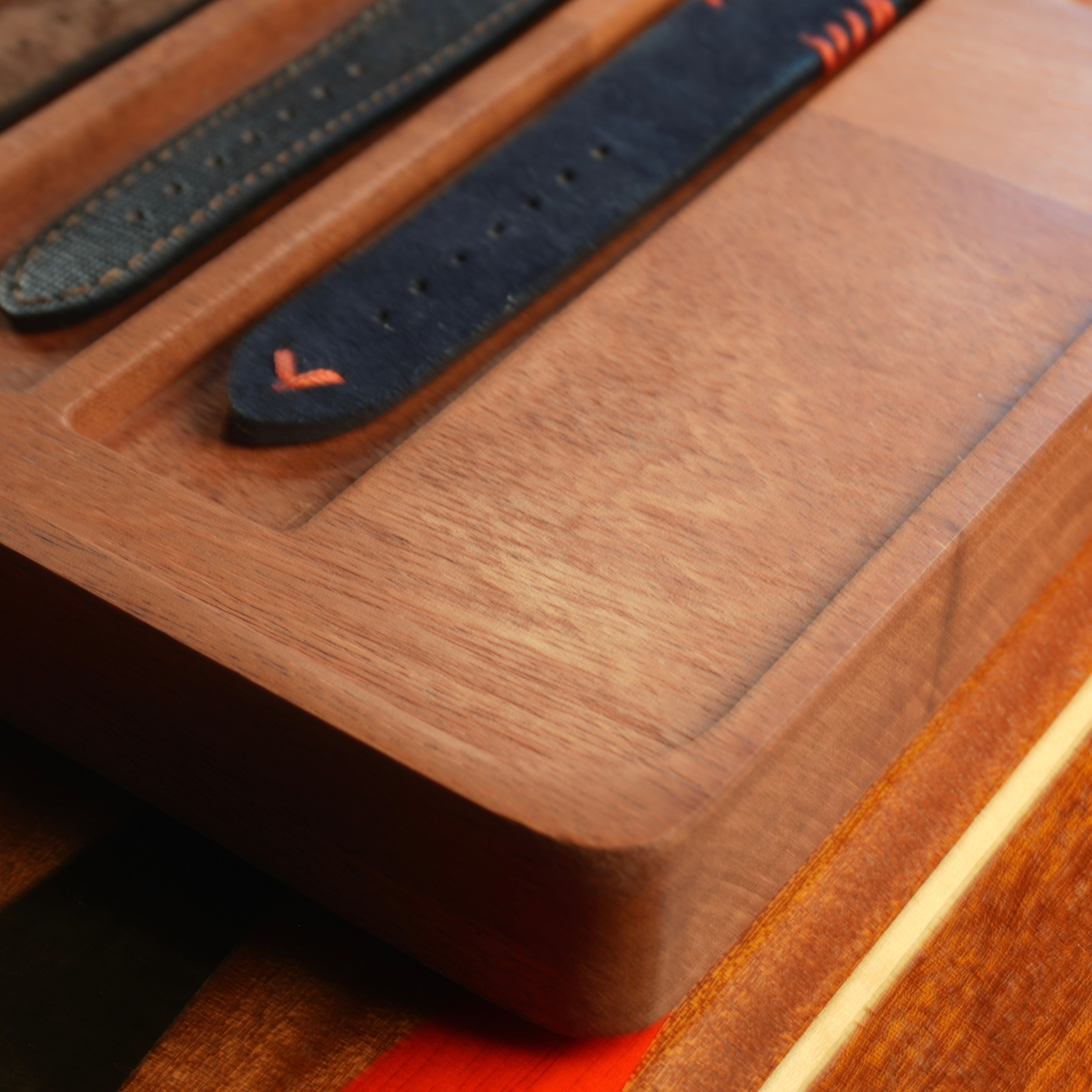 Handmade Solid Hardwood Watch Strap Display & Organizer | My Strap Closet