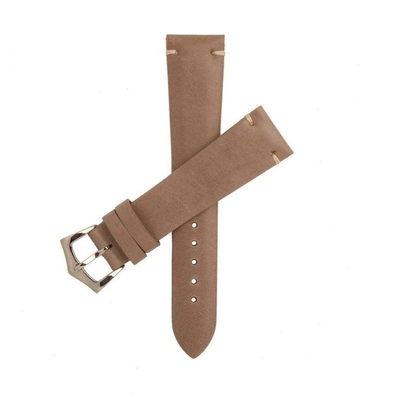 Apple Watch Leather Taupe Calfskin Vintage Strap