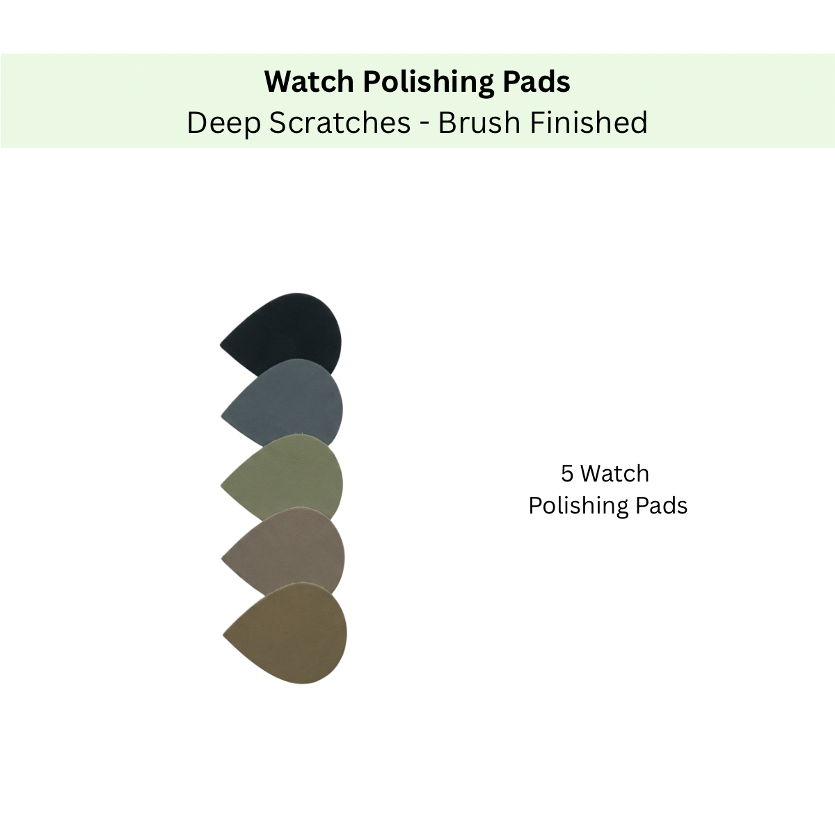 Watch Case and Bracelet Restoration Polishing and Scratches Removal Kit