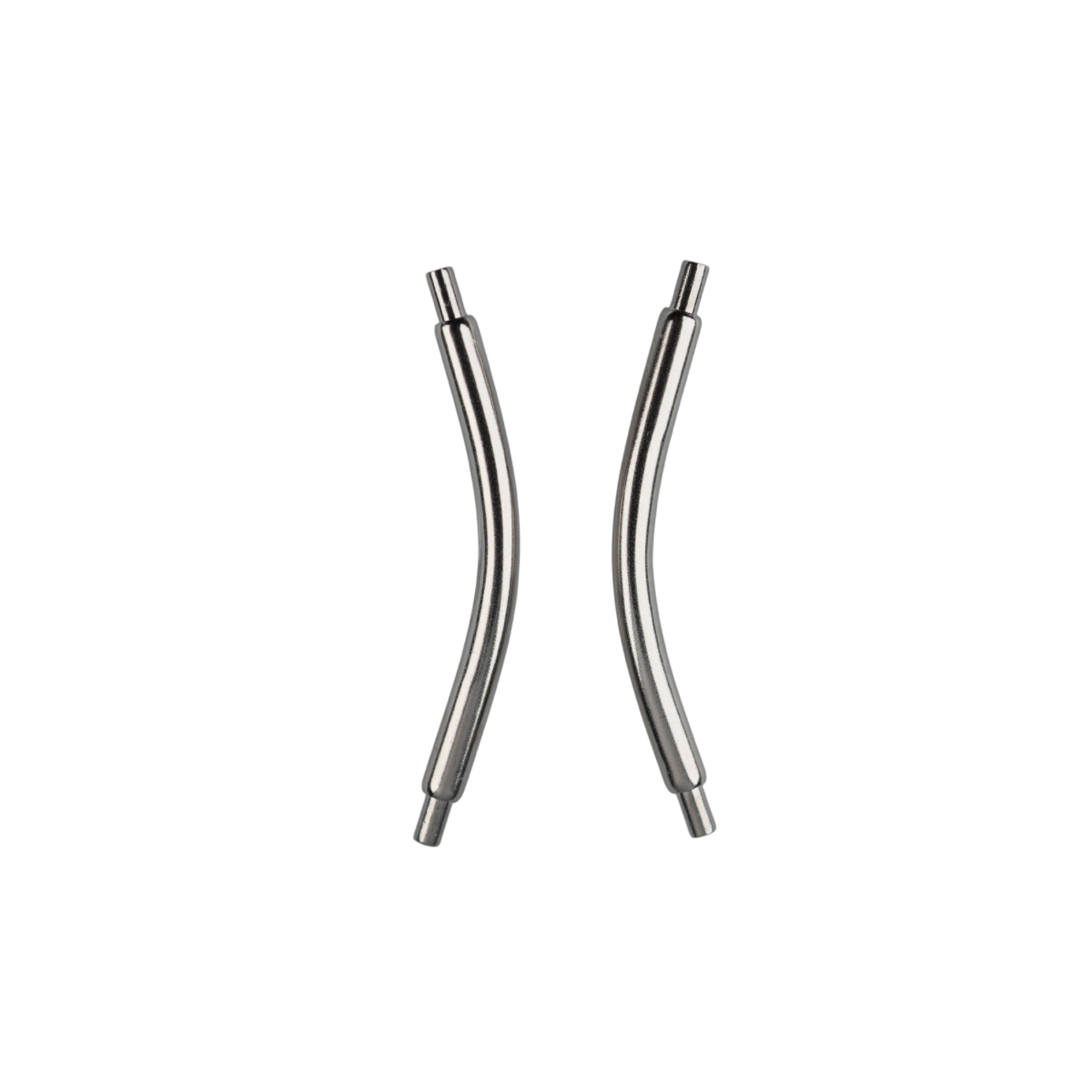 Curved Sport Vintage Rolex 20mm x 1.8mm Spring Bars Premium Swiss Standard  - One Pair
