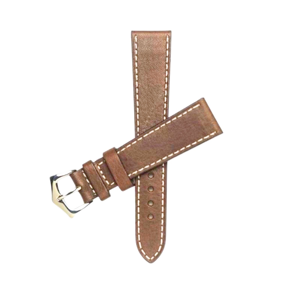 Light Brown Leather Watch Strap