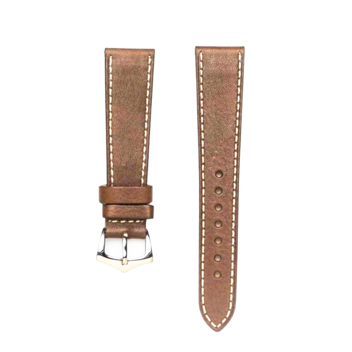 Light Brown Leather Watch Strap