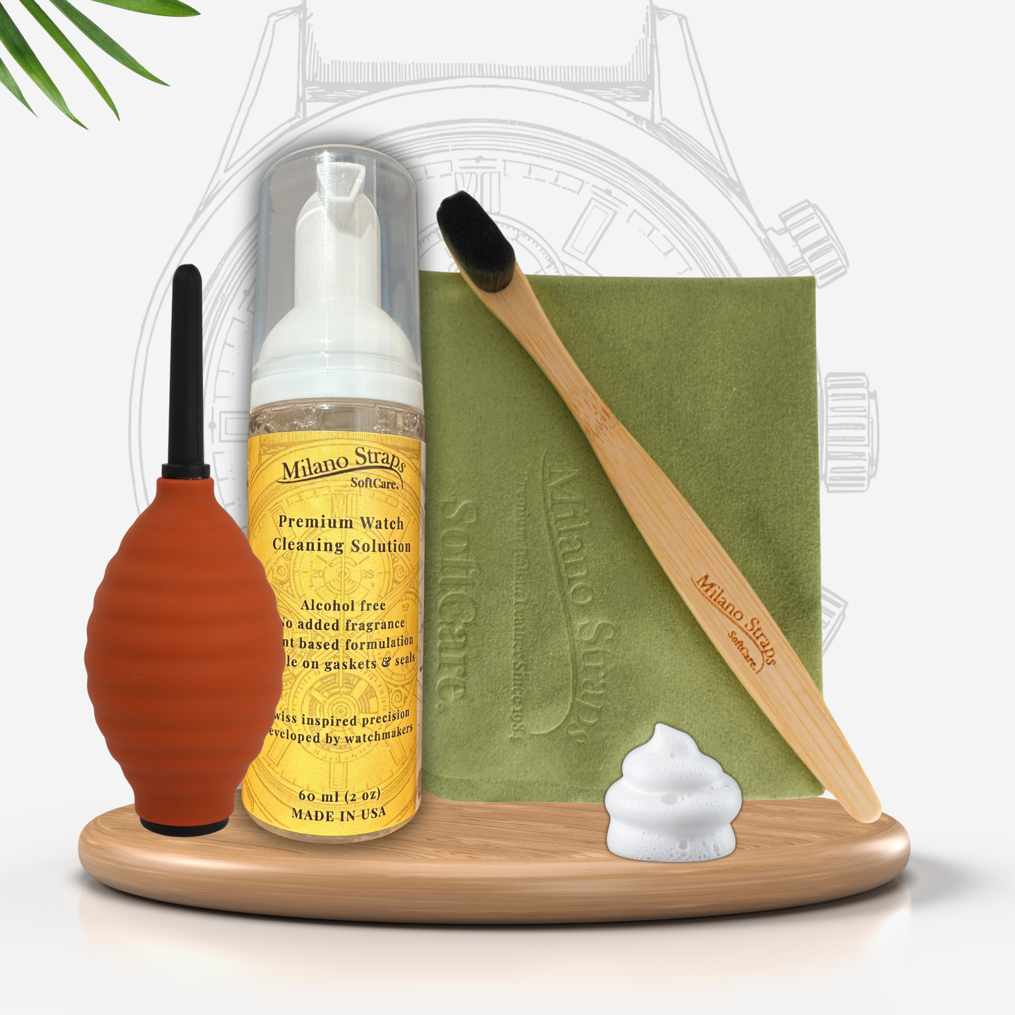 Watch Cleaning Kit Premium Care by Milano Straps