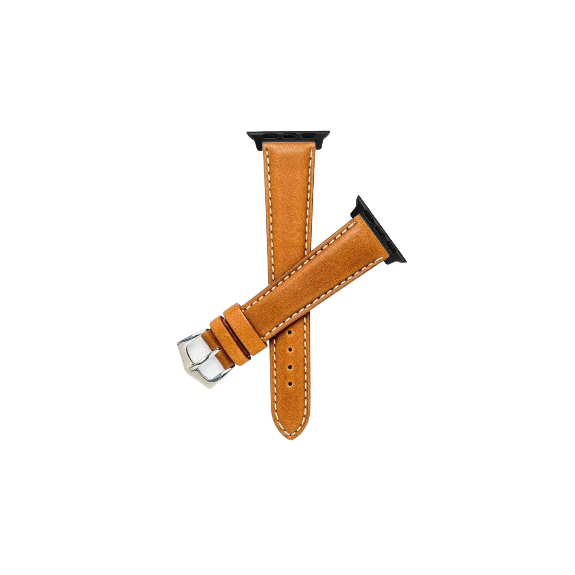 Apple Watch Band Cognac Gran Cuir Leather