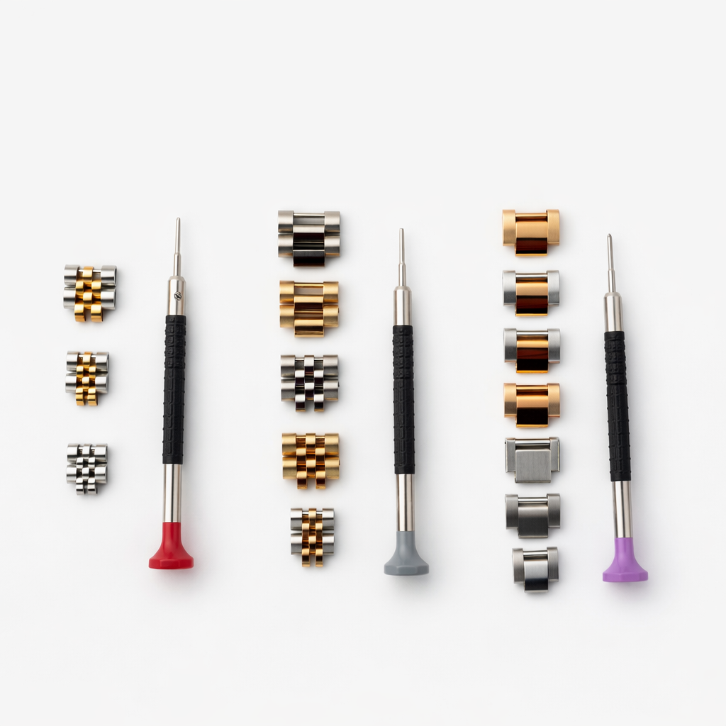 Rolex Bracelet Resizing Screwdriver Kit – Precision Link Adjustment Tools by Milano Straps