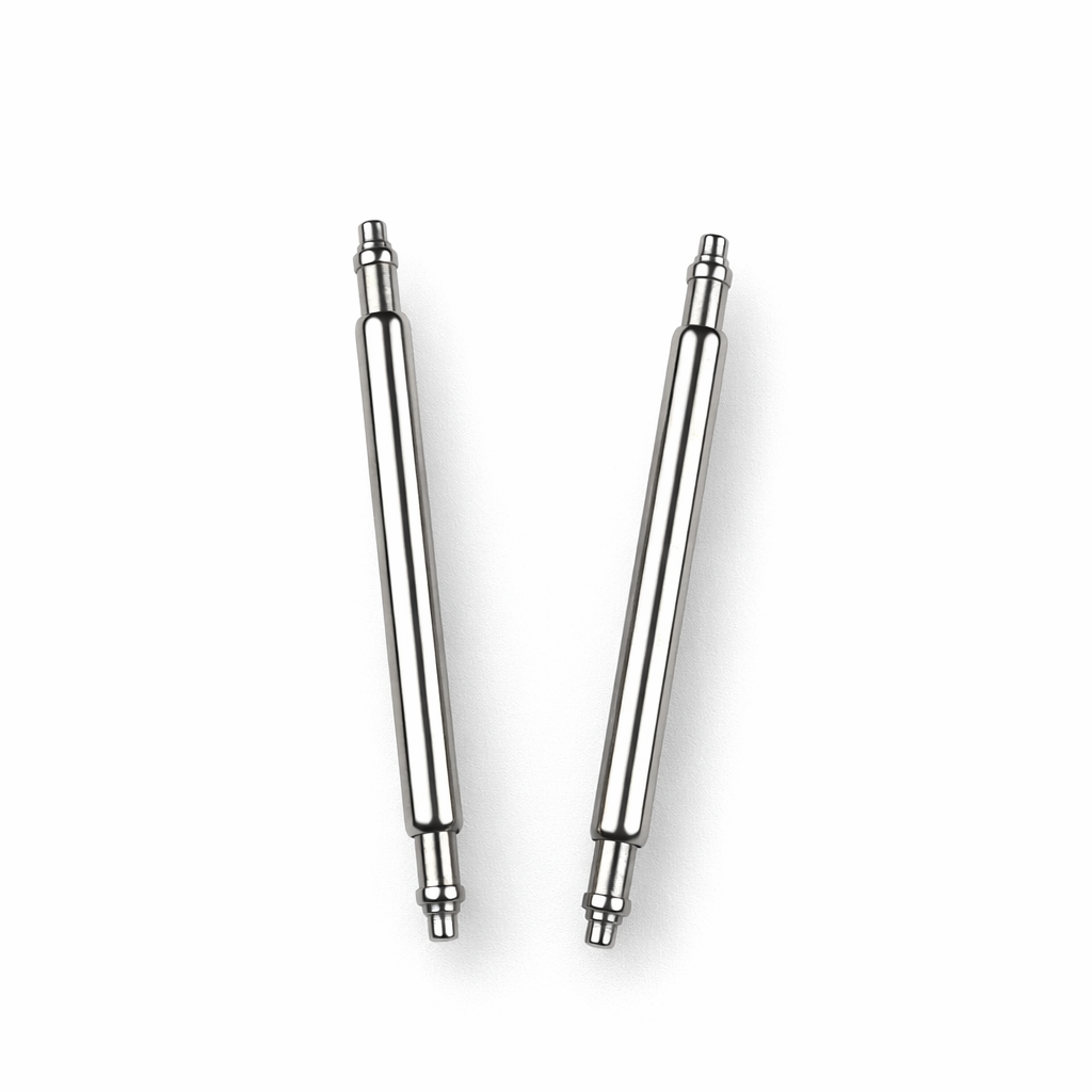 Rolex 19mm x 1.8mm Spring Bars For Leather Straps  - One Pair