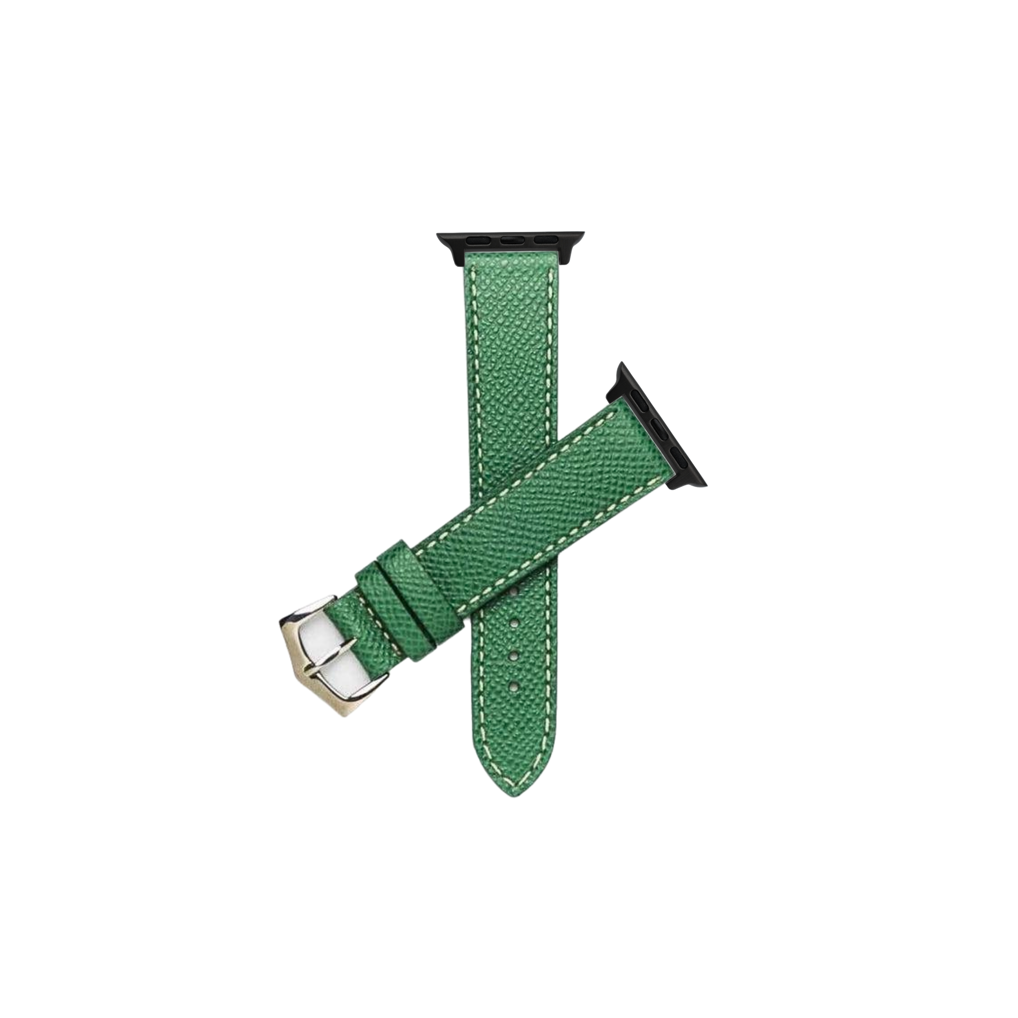 Apple Watch Leather Band Emerald Green Epsom