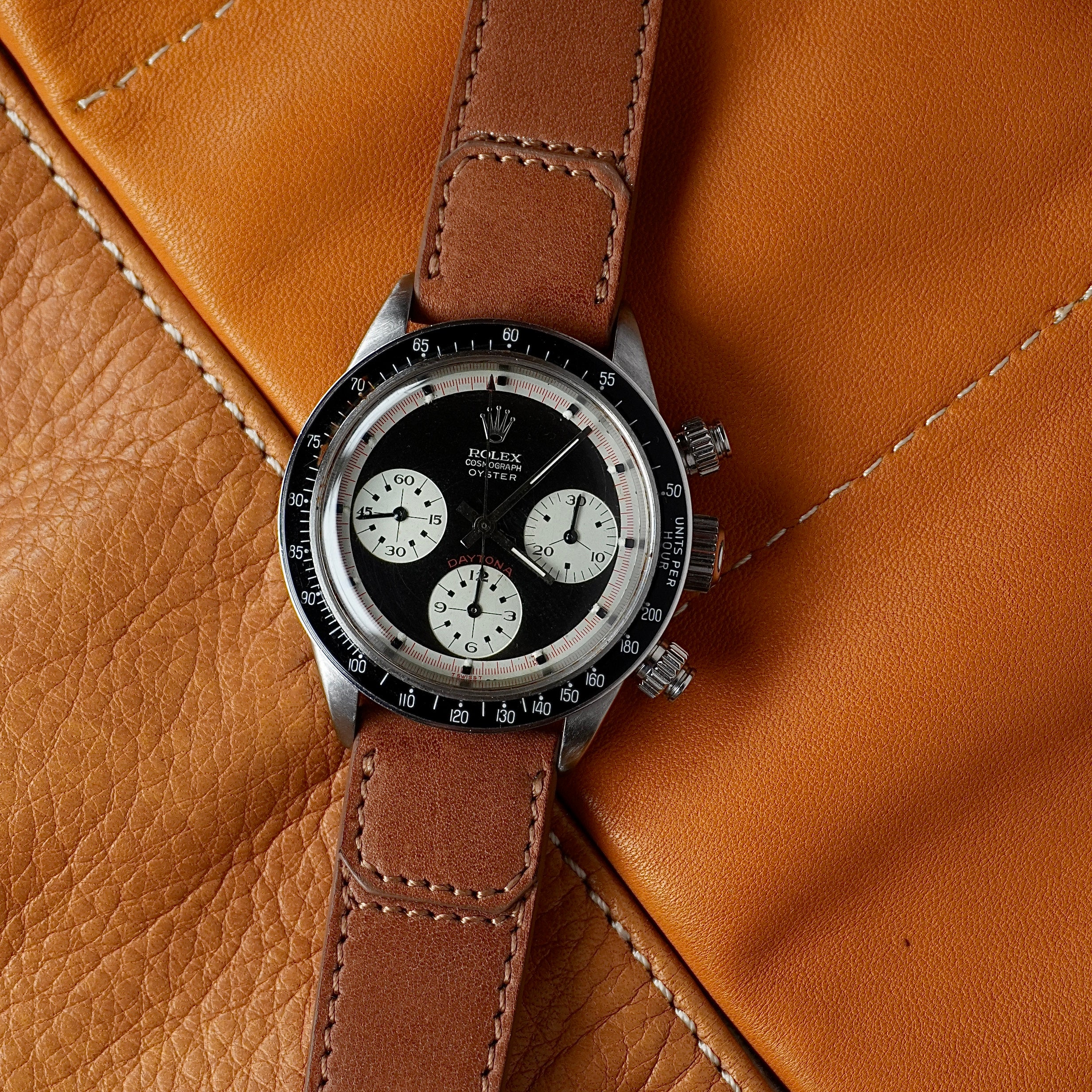 Best Cognac Grand Cavalier Cuir Watch Strap