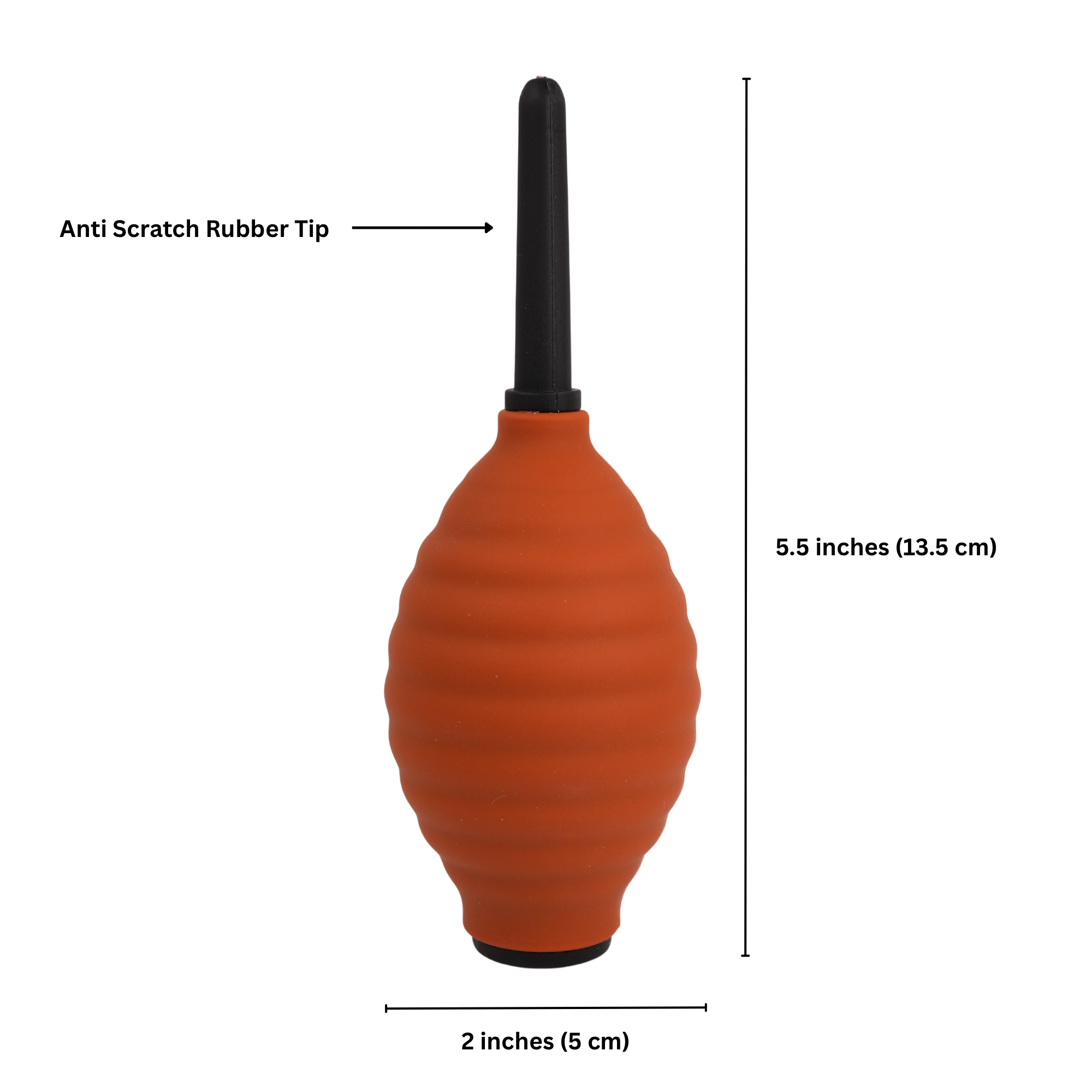 Watch Cleaning Rubber Air Blower Pump Rubber Tip No Scratch Dust and Sand Remover