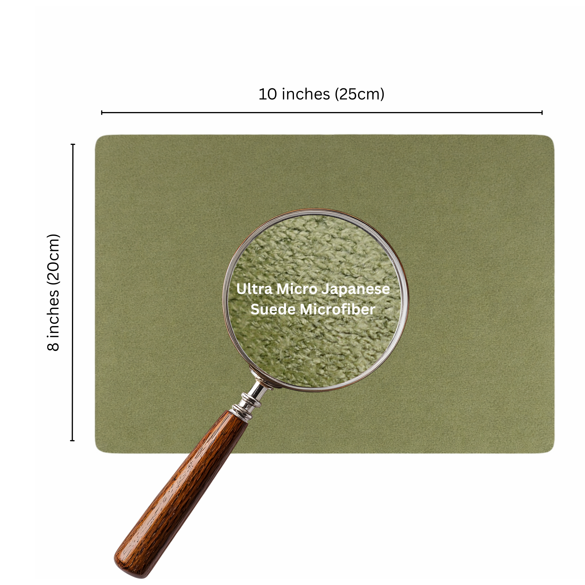 Premium Watch Cleaning Suede Microfiber Cloth Japanese Ultra Soft No Scratch