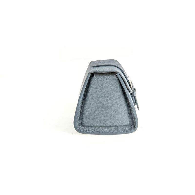 Casati Milano Travel Case Triangular Epsom Leather Grey - Travel Case- Milano Straps